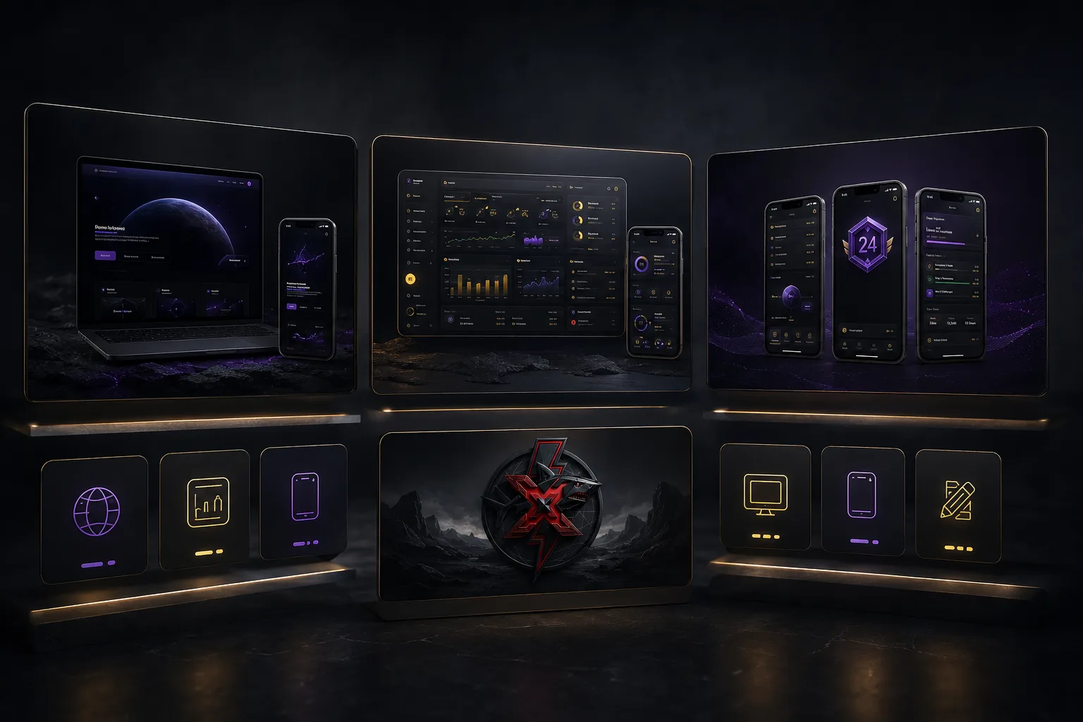 XARKLO website and e-commerce showcase