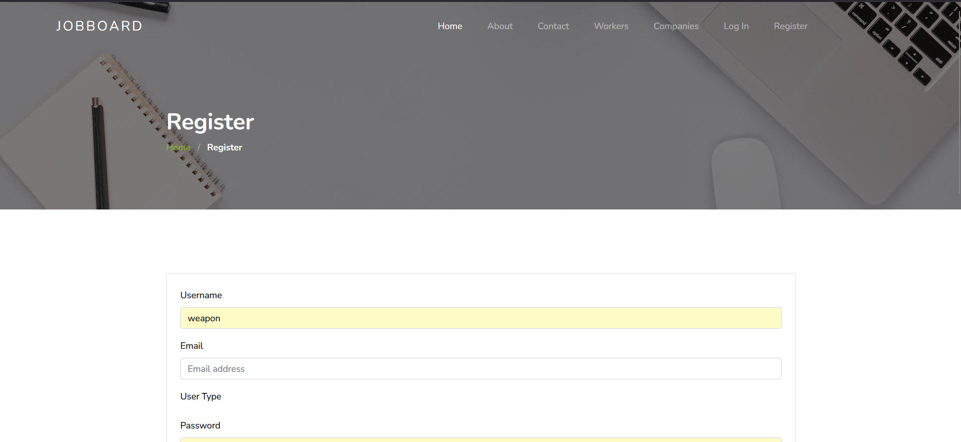 JobBoard preview 2